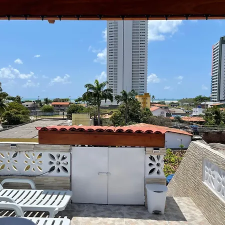 Apartamento Cobertura Vista Mar - Recife Exterior foto